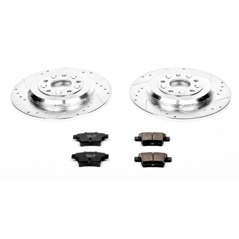PowerStop K4600 fits Ford 05-07 Five Hundred Rear Z23 Evolution Sport Brake Kit