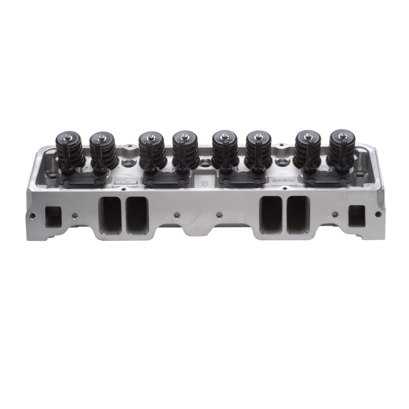 Edelbrock 5085 1Pr Cyl Head E-210 fits SBC 64cc Perf RPM (Complete Pair)