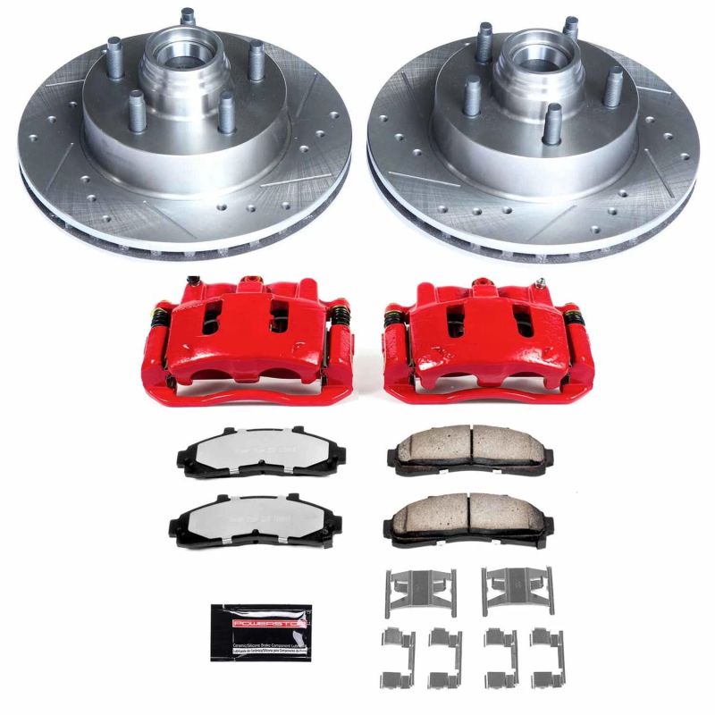 PowerStop KC5083 36 fits Ford Ranger Front Z36 Truck & Tow Brake Kit w/Calipers