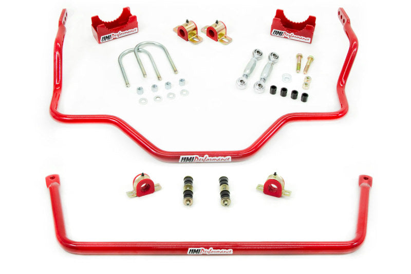 UMI Performance 644043-R GM C10 Front and Rear Sway Bar Kit
