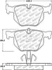 Stoptech 305.117 Street Select Brake Pads - Rear