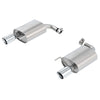 fits Ford 15-23 Racing M-5230-M4TCA Mustang 2.3L Ecoboost Touring Muffler Kit - Chrome Tips