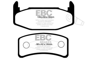 EBC UD377 88-90 Buick Regal 2.8 Ultimax2 Rear Brake Pads