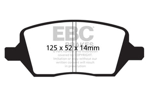 EBC UD1093 04-05 Buick Terraza 3.5 FWD Ultimax2 Rear Brake Pads