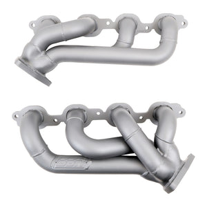 BBK 4047 14-18 fits GM Truck 5.3/6.2 1 3/4in Shorty Tuned Length Headers - Ti