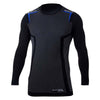 SPARCO 002202NREB4XL Undershirt K-Carbon Black/Blue