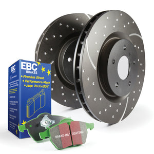 EBC S10KR1028 S10 Brake Pad and Rotor Kit