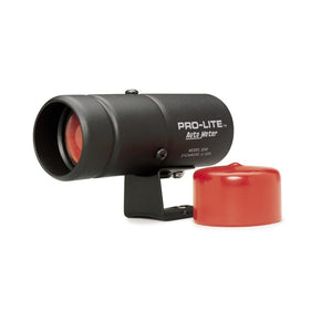 AutoMeter 3240 Autometer Pro-Lite Warning Light *SWITCH REQUIRED* (black case, red lens, red night cover)