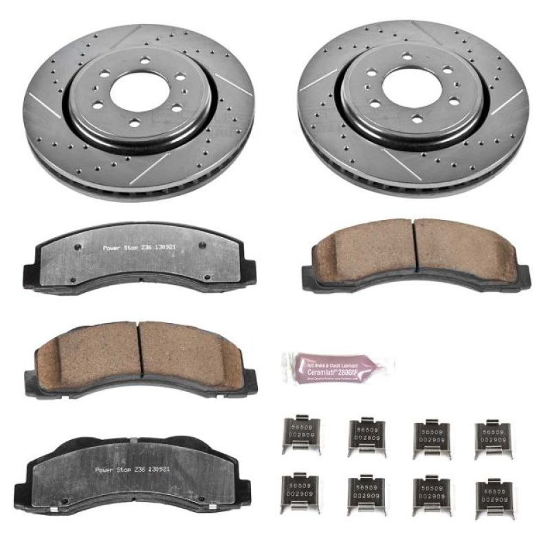 PowerStop K3167-36 10-18 fits Ford Expedition Front Z36 Truck & Tow Brake Kit