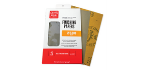 Griots Garage B2525 BOSS Finishing Papers - 2500g - 5 .5in x 9in (25 Sheets)