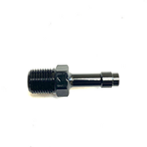 Fragola 484000-BL 1/4 Hose Barb x 1/8 NPT Low Profile - Black