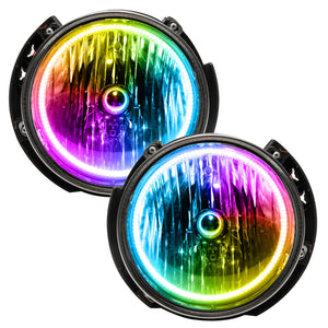 ORACLE Lighting 7079-332 Oracle 07-16 fits Jeep Wrangler JK SMD HL - ColorSHIFT Dynamic