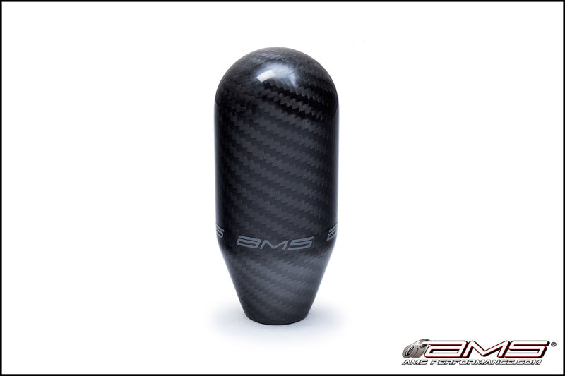 AMS AMS.01.06.0106-1 Performance fits Mitsubishi 01-07 EVO VII/VIII/IX/X 5 Speed Carbon Fiber Shift Knob w/Logo