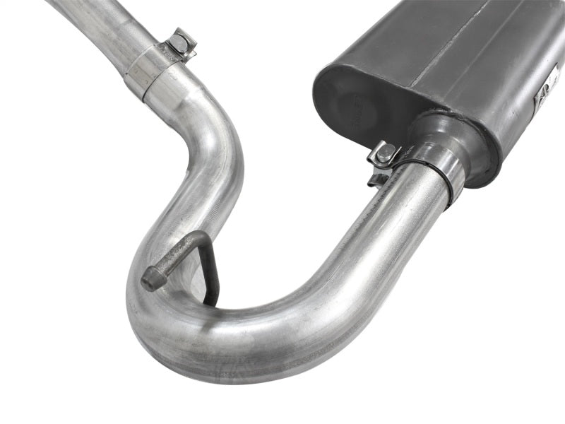 AFE 49-08043 on Exhaust System Cat Back 2.5in Aluminized Hi-Tuck 07-18 fits Jee