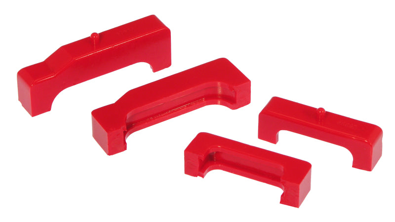 Prothane 7-1713 fits Chevy 88-98 Truck Small Block Radiator Insolators - Red