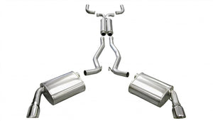 CORSA Performance 14953 Corsa 2010-2015 fits Chevrolet Camaro Convertible RS 3.6L V6 Polished Sport Cat-Back + XO Exhaust