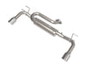 AFE 49-37036-P fits Mazda CX-50 Takeda 2.5in 304 SS Axle-Back Exhaust System w/