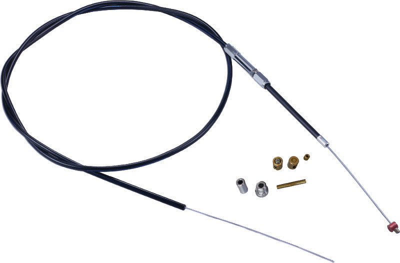 Bikers Choice 479990 Black Cvinyl Internal Throttle Cable Cut To Length 53 Inch