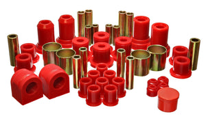 Energy Suspension 4.18125R 04-06 fits Ford F150 Pickup 2WD Red Hyper-flex Master Bushing Set
