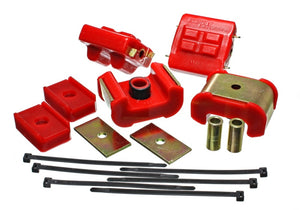 Energy Suspension 3.1126R fits GM Complete Engine & Trans Mount - Red