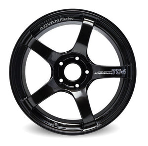 Advan YAD6G38ABG TC4 16x8.0 +38 4x100 Black Gunmetallic Wheel (No Ring)