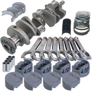 Eagle 515104185 fits Pontiac 400 4.250in Crank 6.800in I-Beam Rods -22cc 4.185in Pistons Rotating Assembly