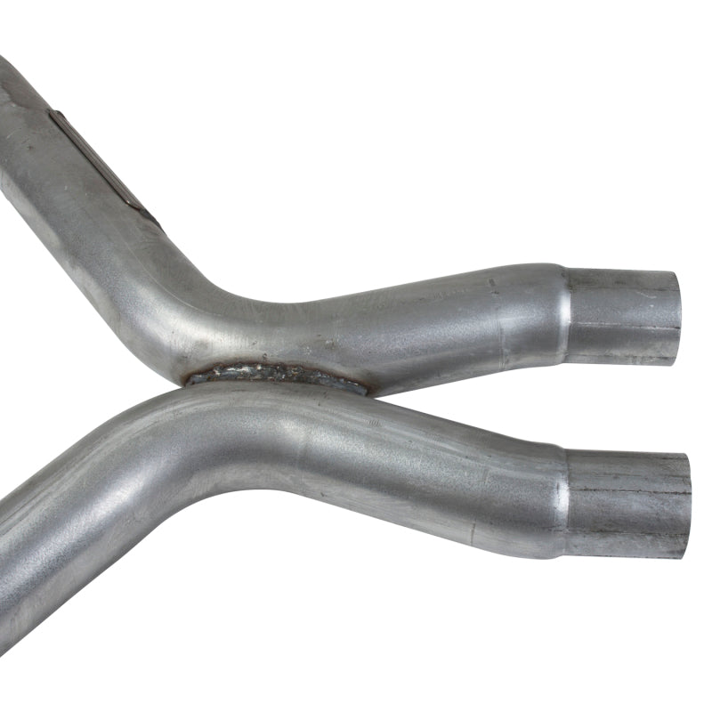 BBK 1461 Mustang 3.7 V6 Short Mid X Pipe With Catalytic Converters 2-1/2 For BBK Long Tube Headers