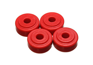 Energy Suspension 9.8101R Red Shock Tower Grommets 7/8 inch Nipple / 3/8 inch I.D. 1 1/4 inch O.D. / 5/8 inc