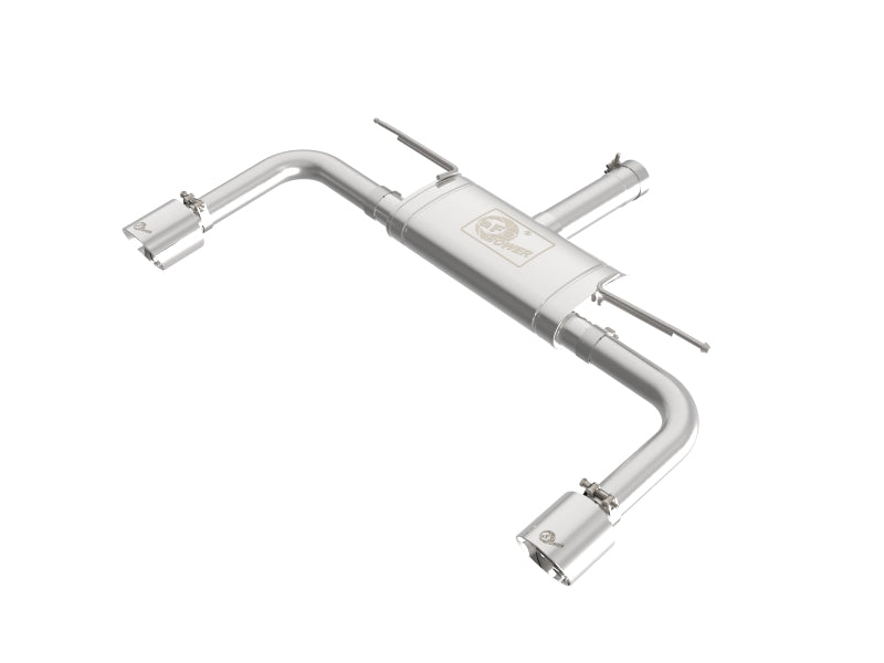 aFe 49-36355-P MACHForce XP Exhausts Axle-Back 21-24 fits BMW 228i 2.0T (SS w/ Polished Tips)