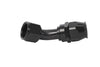 Aeromotive  15360 PTFE Hose End - AN-12 - 45 Deg - Black Anodized