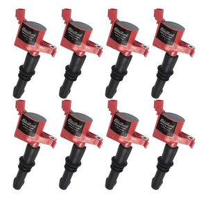 Edelbrock 22791 08-18 fits Ford V8 4.6L-5.4L/V10 6.8L Ignition Coil - Set of 8