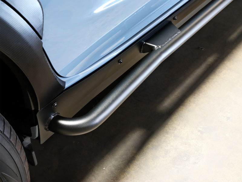 AFE 79-27019 18-23 fits Subaru Crosstrek Terra Guard Off-Road Sliders - Black
