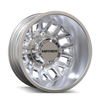 Mayhem 8107D-7681RP 8107D Cogent Dually 17x6.5 / 8x165.1 BP / -142mm Offset / 121.3mm Hub Polished Wheel
