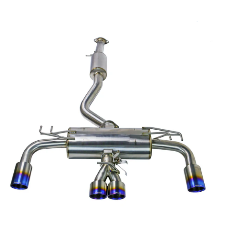 Remark RK-C4076T-05T 23+fits Toyota GR Corolla Elite Spec Full Titanium Quad Tip Cat Back Exhaust