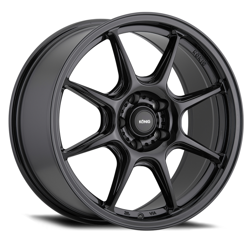 Konig LK88510435 Lockout 18x8.5 5x100 ET43 Gloss Black