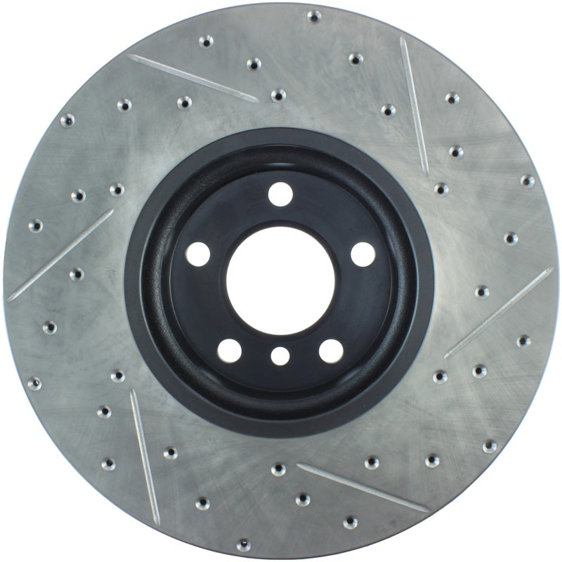Stoptech 127.34127R Slotted & Drilled Sport Brake Rotor