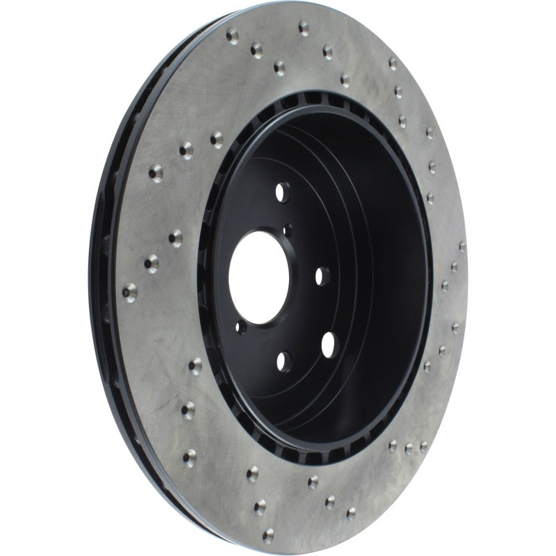 Stoptech 128.47030CR 08-17 Subaru WRX Cryo Drilled Sport Right Rear Rotor