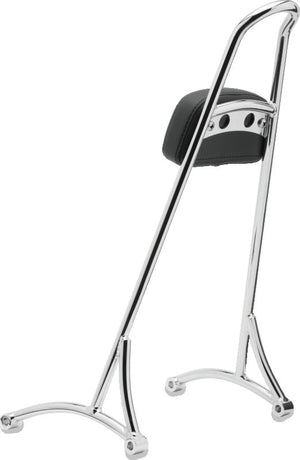 Burly B13-1505C Tall Sissy Bar 20in - Chrome