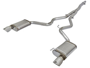 AFE 49-33084-P rce XP Exhausts Cat-Back SS-304 EXH w/ Polished Tips 15-16 fits