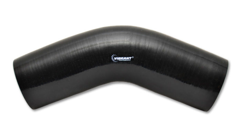 Vibrant 2751 Reinforced Silicone Elbow Connector - 2.25in I.D. - 45 deg. Elbow