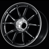 Advan RZIII 18x8.5 / +45 Offset / 5x112 BC / 66.5mm Bore / Black Gun Metallic & Diamond Cut