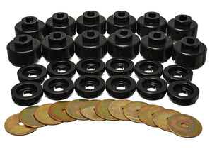 Energy Suspension 3.4156G Body Mount Set - Black