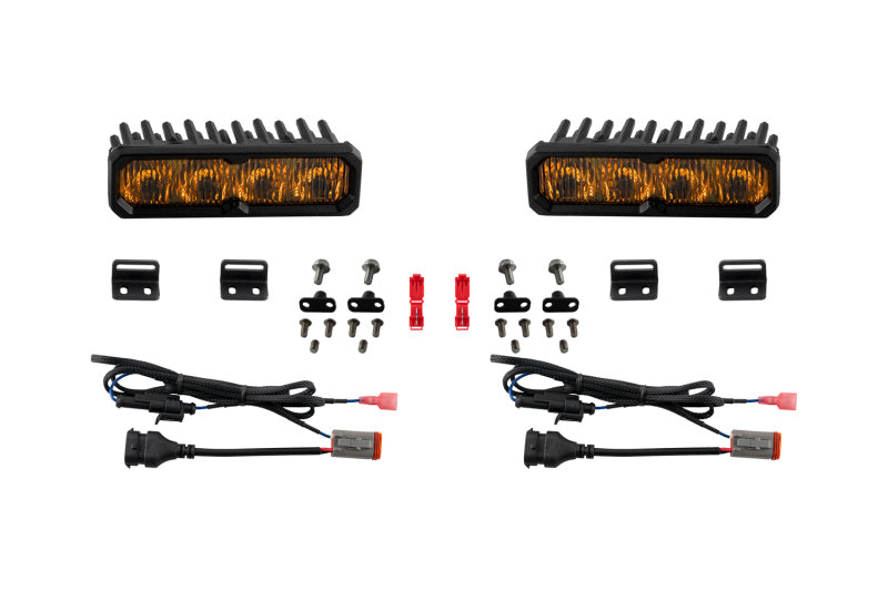 Diode Dynamics DD8702 2022-2026 fits Toyota Tundra Fog SS6 Sport LED Kit White 6000K