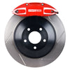 StopTech 82.886.5100.71 VW Golf / 98-04 Jetta Front BBK - ST-41 Caliper Red / 2pc Drilled 312x25mm Rotor