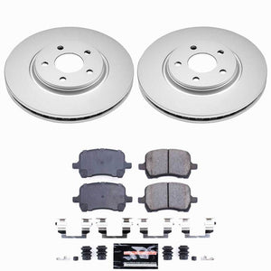Power Stop 2007 Chevrolet Cobalt Front Z23 Coated Brake Kit