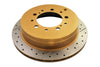 DBA DBA2723X fits Toyota LC Rear Cross Drilled/Slotted Street Series Rotor
