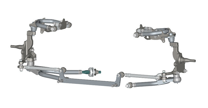 Ridetech 12090297 64-66 fits Ford Mustang Complete Air Suspension System w/ Pin Spindles