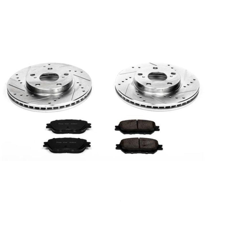 PowerStop K1064 fits Toyota 02-06 Camry Front Z23 Evolution Sport Brake Kit