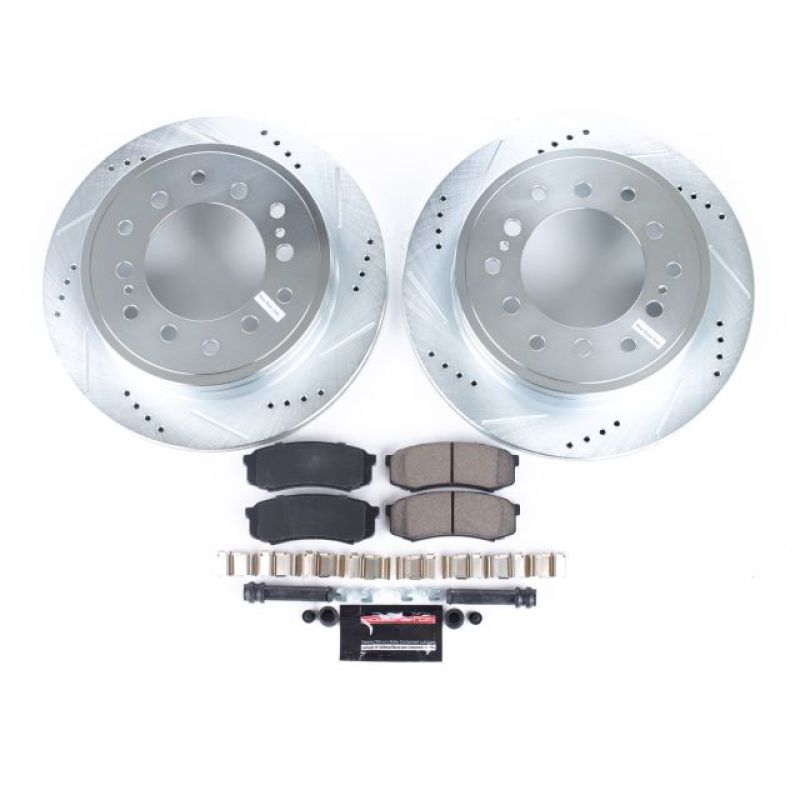 PowerStop K2405 fits Lexus 03-09 GX470 Rear Z23 Evolution Sport Brake Kit