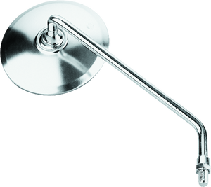 BikeMaster 600071 BikeMaster Round Mirror 10mm Left - Stainless